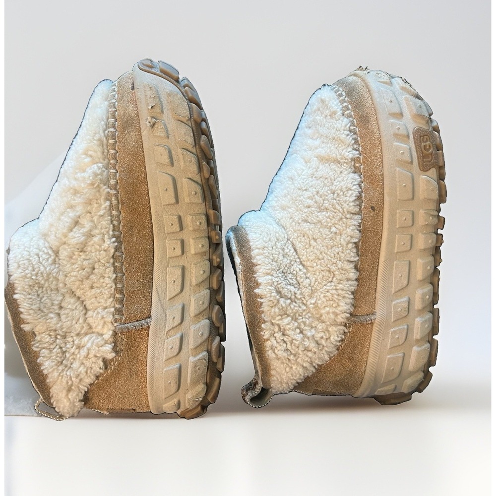 UGG VENTURE DAZE ULTRA MINI COZY NATURAL BOOT UNISEX US 6W CHESTNUT PLATFORM UGG - Picture 5 of 13